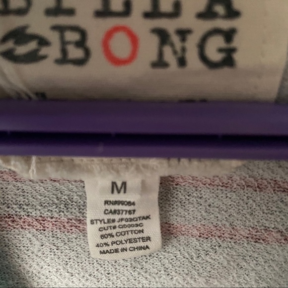 Billabong Zip Sweater - Medium / M - Picture 5 of 5